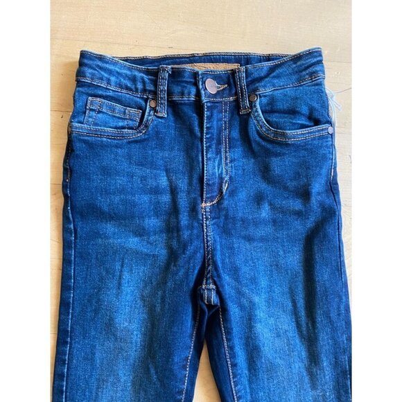 JOES Jeans BNWOT Girls denim NEW sz 10 kids skinny raw hem - Picture 3 of 6